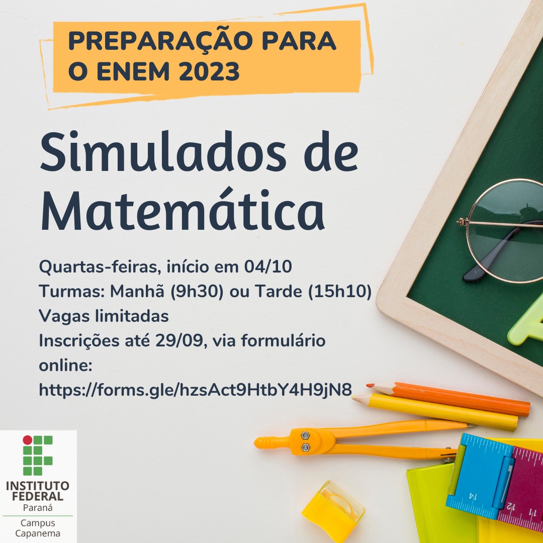 MATEMÁTICA DO ENEM – Matemática na Escola