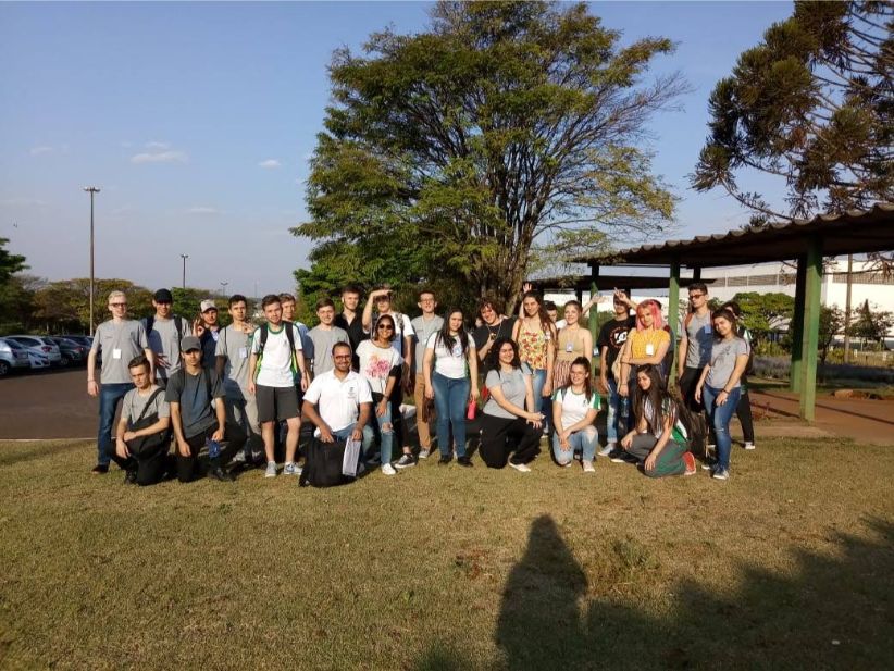 Alunos do Campus Quedas do Iguaçu visitam a UNIOESTE Cascavel