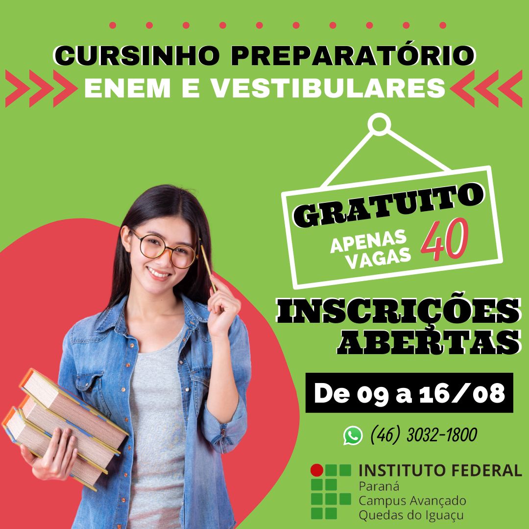 Inscrições Abertas Para o Servidor Avançado