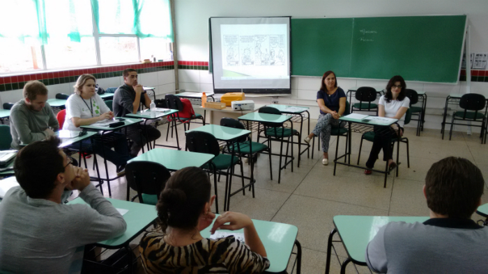 Docentes do Campus Pitanga participam de capacitação sobre avaliação de ensino-aprendizagem