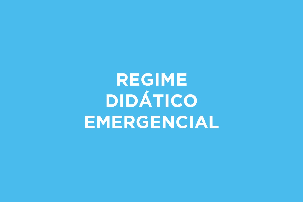 "Regime Didático Emergencial"