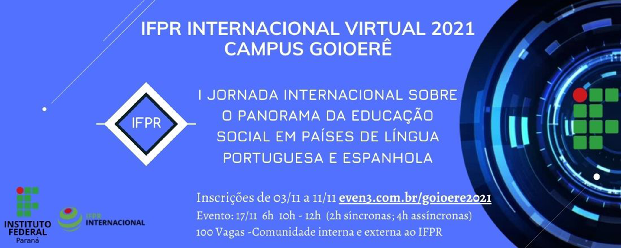 I Jornada internacional sobre o panorama da Educação Social em países de língua portuguesa e espanhola