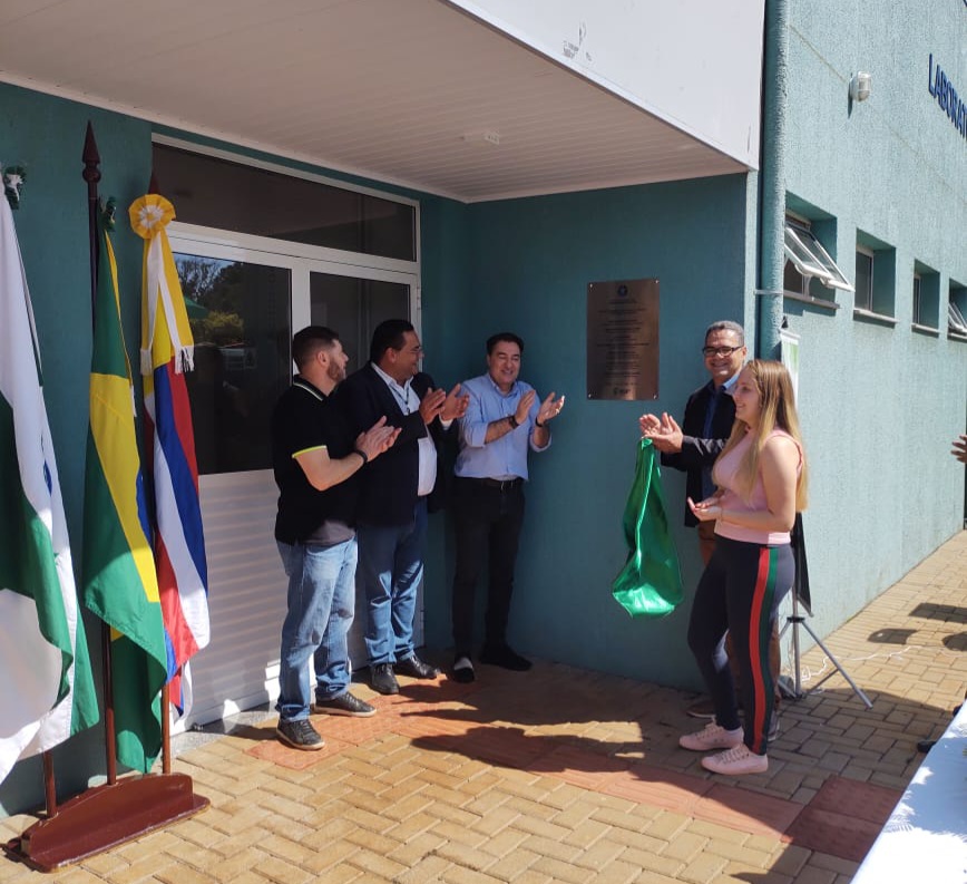 Inauguração do bloco de laboratórios do Campus Pitanga