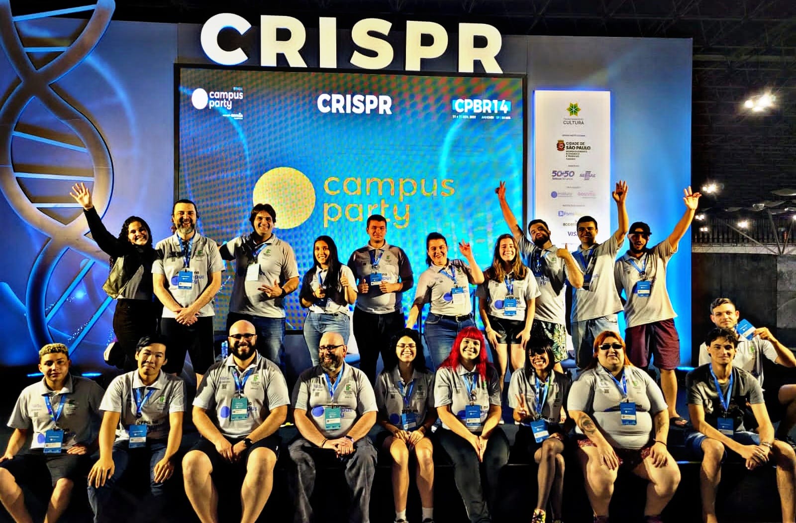 Estudantes do IFPR participam da CPBR14 -maior festival de tecnologia, empreendedorismo, ciência e disruptividade do mundo