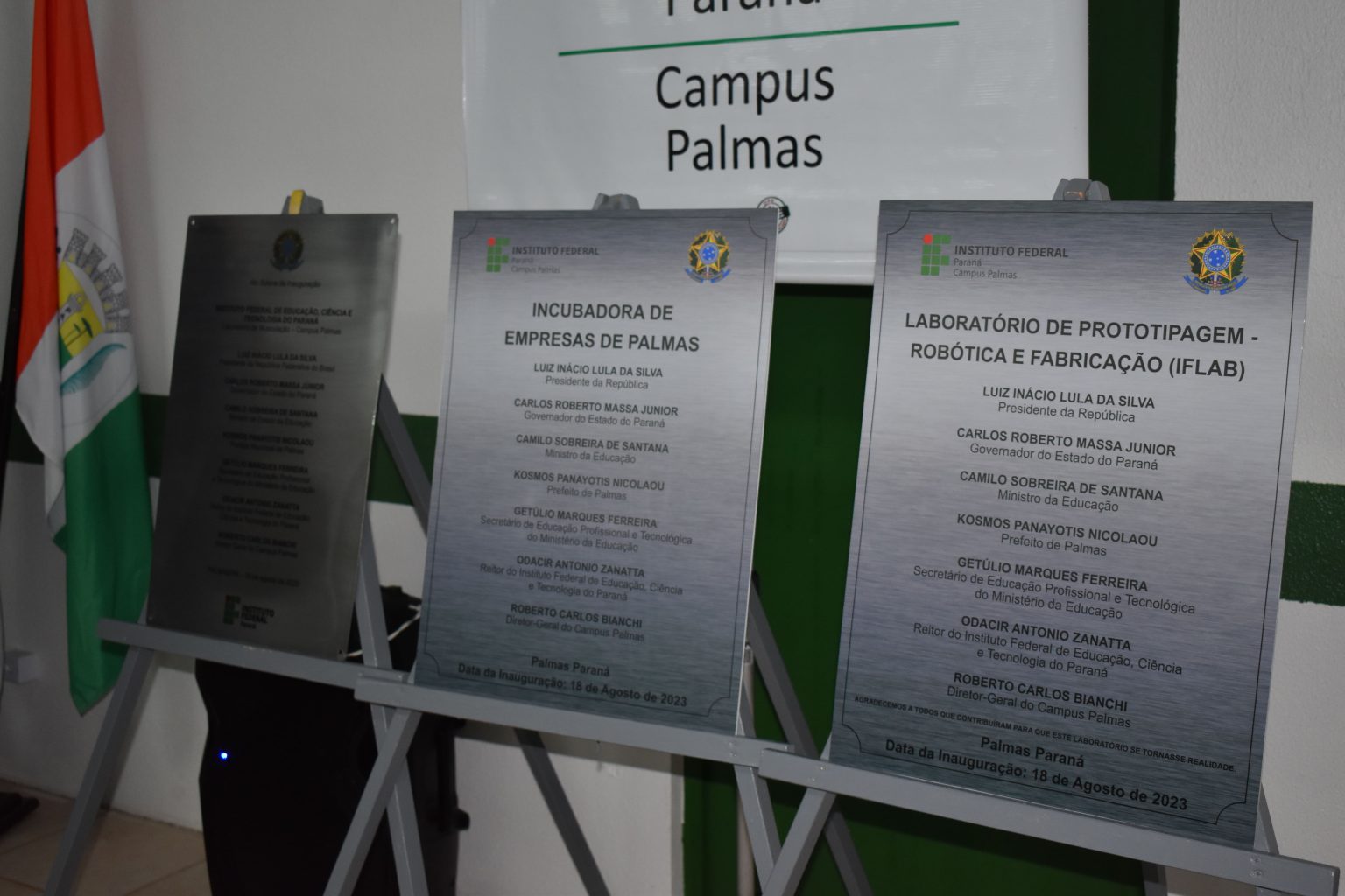Campus Palmas inaugura Laboratórios de Fabricação, Robótica e Prototipagem (IFLab); Musculação; e da Incubadora de Empresas
